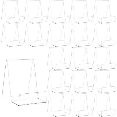 20-Pack Thickened Acrylic Easels