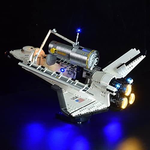LIND Led Beleuchtungsset Mit Fernbedienung für Lego 10283 Creator Expert NASA Space Shuttle Discovery, Licht Set… – Bild 6