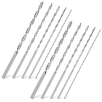 ALTcompluser 10 Stück Extra Lange Holzbohrer Bohrer Set 2 mm, 3 mm, 3,5 mm,4 mm, 5 mm Holzbohrer HSS Spiralbohrer zum Bohren für Die Holzbearbeitung Manuelle