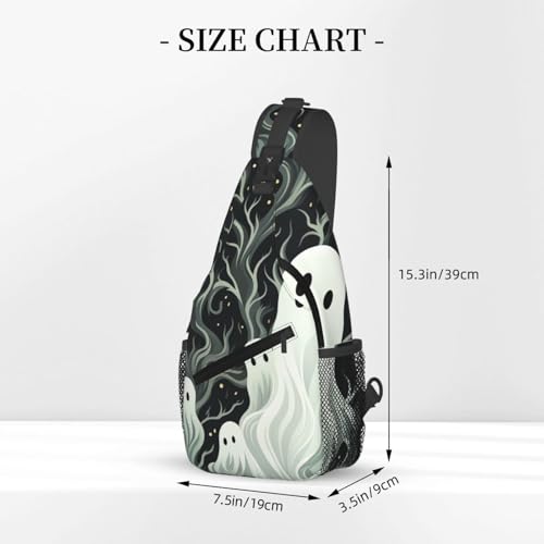 Morrales tipo Sling para Senderismo unisex negro miniatura 3