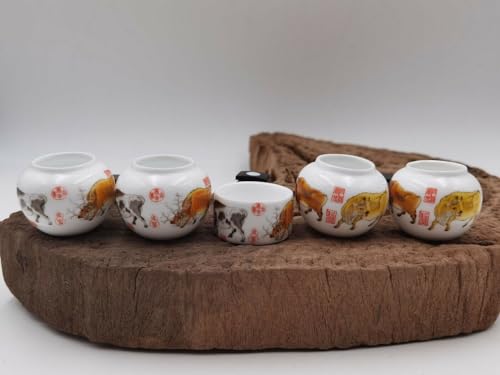 Gobelets en céramique d'exception pour valoriser votre cage à oiseaux asiatiques - 2