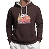 domirica Big And Tall Hoodies For Men Comfy Sweatshirts With Pocket Rap Pullover Fashion Outfits Breathable Fall Clothes