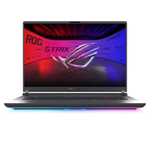 Image of ASUS ROG Strix G18 Gaming Laptop, 18 inch ROG Nebula Display 16:10 2.5K 300Hz /3ms, NVIDIA GeForce RTX 5070 Ti, Intel Core Ultra 9 290HX Plus, 32GB DDR5, 1TB PCIe Gen4 SSD, Wi-Fi 7, Win11 Home, G815LR-DB96