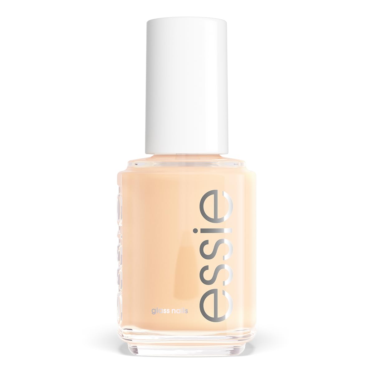 Essie Glass Nails Crystal Ball, Milky Nude Nail Polish Sheer Finish, Light-Reflecting Finish and Flawless Coverage, Designed For High Shine & Glossy Surface Finish, 13.5ml