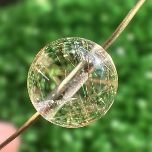 天然ゴールドルチルクォーツ ビーズ 10mm