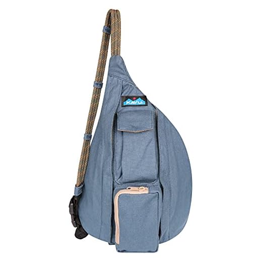 KAVU Mini Rope Bag Cotton Sling - Ocean