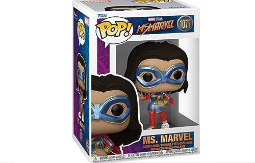 Funko POP! Marvel Ms Marvel #1077 Vinyl Figure One Size, Green and Blue
