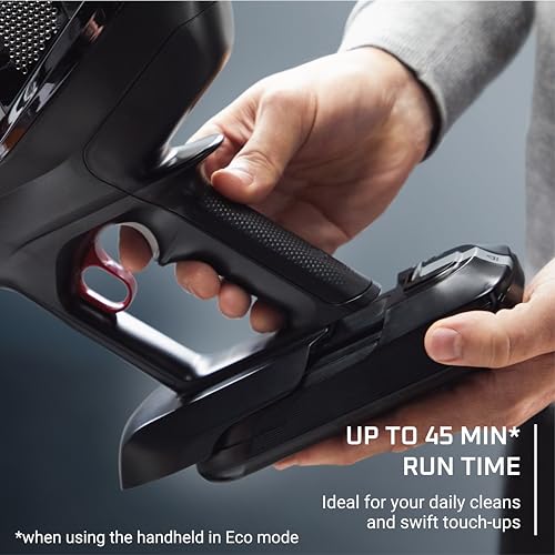 Image of Rowenta, Cordless Vacuum Cleaner, X-Force Flex 12.60 Vacuum, 30.4 Oz XL Dust Container, Flex technology, Automatic Floor Detection, 45Min Run Time, 3Hr Charging Time, For Pet, 150 Air Watts, Red