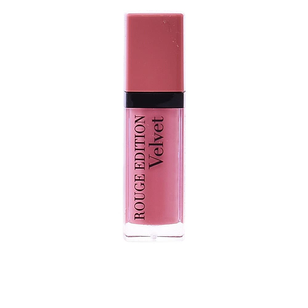 BourjoisRouge Edition Velvet Liquid Lipstick, 1 Don't Pink It!, Pink