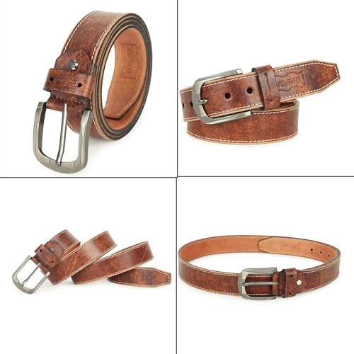 Image of ALAWO Leather Belts for men