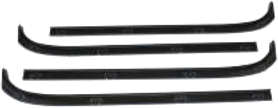 Window Sweep Weatherstrip Seal Felt Set Kit 4pc for Dodge for B1500/B2500/B3500 95-97 for B100 80 for B150 81-94 for B200 80 for B250 81-94 for B300 80 for B350 81-94 Full Size