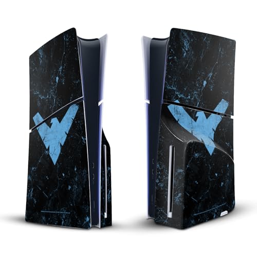 Skin Batman DC Comics Nightwing pour console PS5 Slim Disc Edition par Head Case Designs