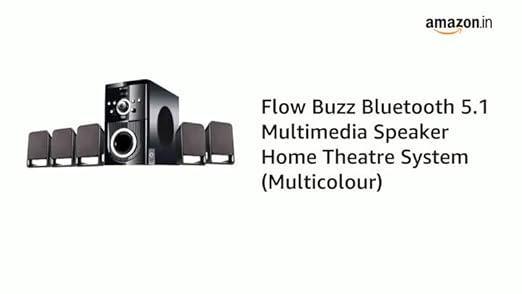 flow buzz 5.1 bluetooth multimedia speaker