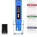 Digital PH Meter, PH Tester ProfessionalHigh Accuracy Water Quality Tester with 0-14 PH Measurement Range, for Aquarium, Pool, Drinking Water, Indoor/Outdoor Use,3 pH Buffer Packets Calibration