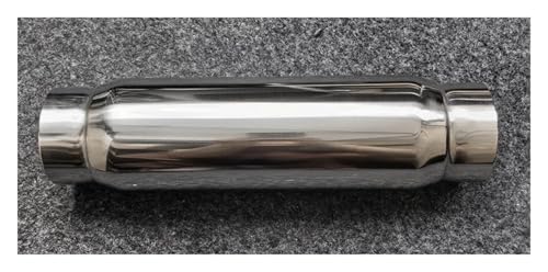 Silencieux d'échappement 76mm en acier inoxydable avec finitions soignées