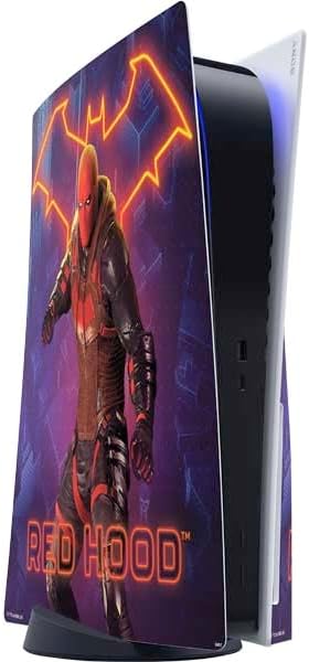 Skinit Decal Gaming Skin Compatible with PS5 Console - Officially Licensed DC Comics Gotham Knights Robin Design