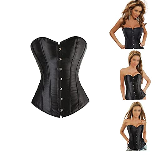 Vrouwen Bustiers Korsetten Satin zonder been Corset Corset Taille Trainer for Women - Afbeelding 3
