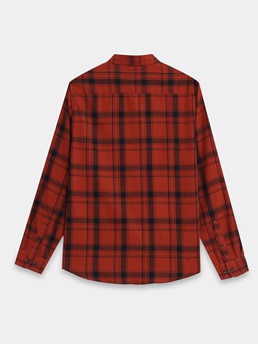 Image of GLORYBOYZ Men's Full Sleeve Checkered Casual Cotton Shirt S-2XL