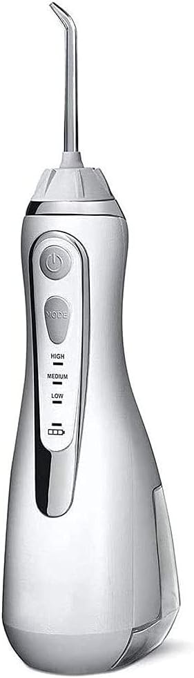 Water Flosser Cordless Teeth Cleaner, 3 Modes, Dental Oral Irrigator, Rechargeable Water Flosser for Braces, Bridges, Implants Care, IPX7 Waterproof (Color : A)
