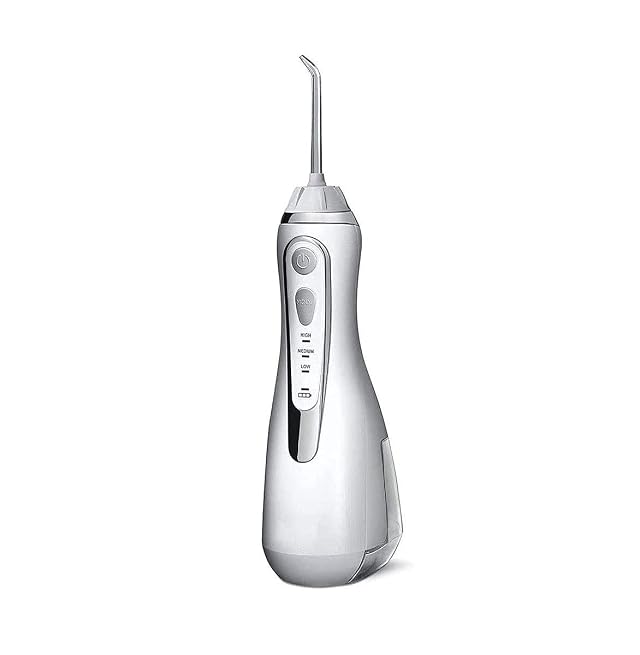 Water Flosser Cordless Teeth Cleaner 3 Modes Dental Oral Irrigator Rechargeable Water Flosser for Braces Bridges Implants Care