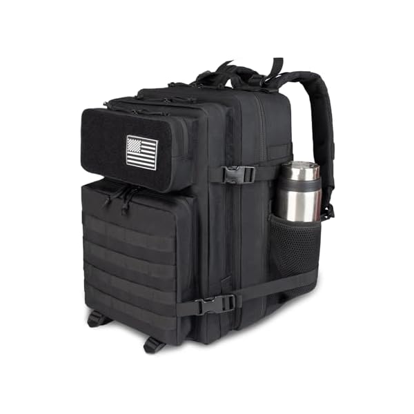 45L-Tactical-Backpack-Large-For-Men-Military-3-Day-Assault-Pack-Army-Pack-Molle-Bug-Out-Bag-With-Double-Bottle-Holder-Outdoor-Daypack-Hunting-Black-Rucksack ROGJUK 45L Tactical Backpack Large For Men Military 3 Day Assault Pack Army Pack Molle Bug Out Bag With Double Bottle Holder Outdoor Daypack Hunting Black Rucksack