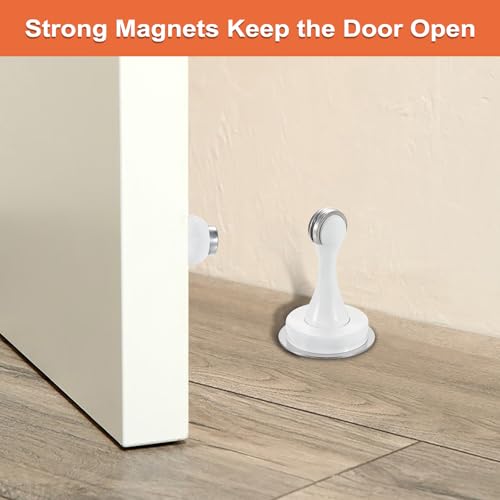 Butée de porte magnétique puissante et robuste avec fixation adhésive 3M - 8