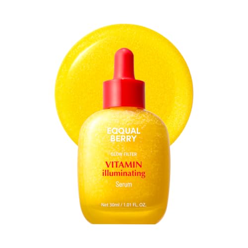 EQQUALBERRY Vitamin Illuminating Serum | Niacinamide 4% & TXA | Brightening Vitamin C Serum for Face...