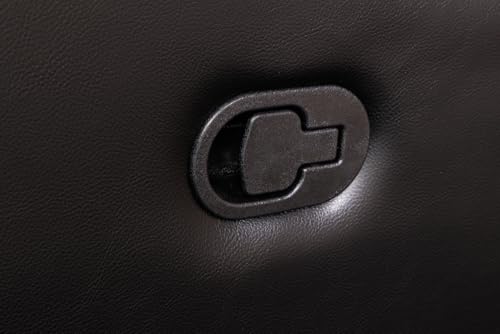 Riess Ambiente Exklusiver 3er Kinosessel Hollywood - schwarz - Kunstleder Polyester - Relaxsessel mit Cupholder Polsterung Fußstützen – Bild 6