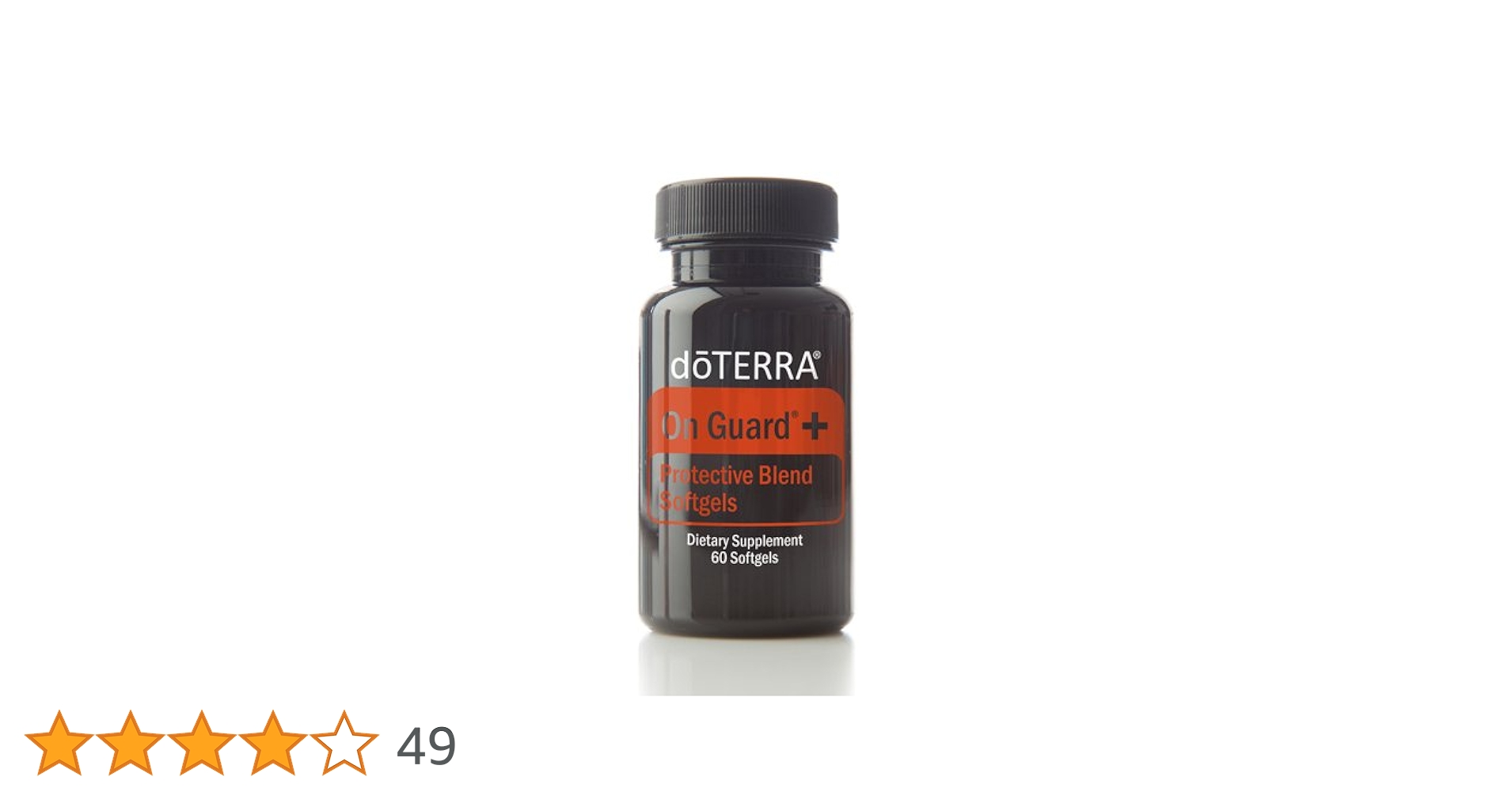 ★ドテラ　オンガードソフトジェル　3個セット Amazon | dōTERRA[ドテラ] オンガード＋ソフトジェル[60粒