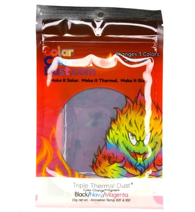 Ultra Thermal Dust® 86ºF - Select Series - Jungle to Gold - Heat Sensitive - Color Change® Pigment