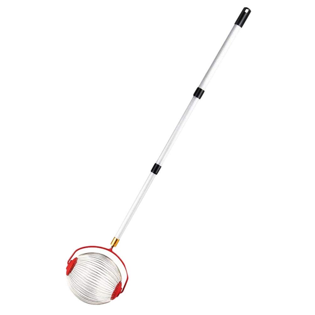 Yardwe 1Pc telescopic rod nut picker nut collector pecan gatherer fruit picker pole telescopic ball picker jujube tennis ball picker Portable Ball Picker aluminum alloy adjustable darts