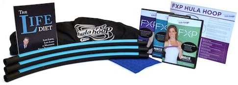 FXP Hula Hoop Cardio Sculpt Kit Adult, Blue