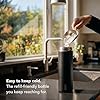 MiiR Wide Mouth Water Bottle - 20oz Insulated Water Bottle in Stainless Steel with Double Wall Vacuum Insulation, Leakproof Design, Keeps Drinks Hot or Cold