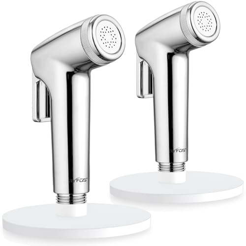 Image of India's 1st Lifetime Support Brand, R1010HF, ABS, Health Faucet | Jet Spray Gun for Toilet | Health Faucets | faucet for Toilet | 2-Piece, Chrome Finish