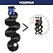 VQQSWAN Raw Bundles Human Hair Body Wave, 16 18 20 Inches, Bleachable & Dyeable, No Shedding, No Tangles, 15A Raw Vietnamese Hair Bundles, Multiple Washes Keep Texture Silky Soft, 3X Longer Lifespan