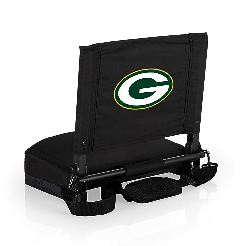 picnic time nfl unisex-adult nfl gridiron stadium seat lightweight portable folding chair for bleachers and benches