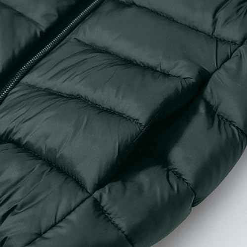 Girls Puffer Vest Kids Winter Sleeveless Zip Up Down Jacket with Pockets Lightweight Warm Stand Collar Qulited Down Vest3