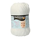 Nadelstärke: 2, 5-3 mm, Lauflänge: 156m/50g, Verbrauch Baby sweater: 145g, Maschenprobe: 28M x 36R