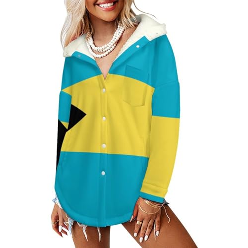Sweatshirts asymétrique femme pour automne hiver veste polaire à capuche bleu-vert