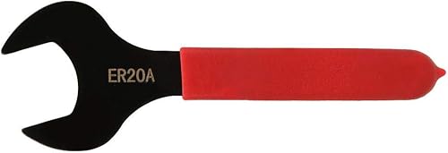 Miniatura 6 de ER20A - Llave de mandril de llave inglesa tuerca de sujeción para máquina de grabado torno de fresado CNC mandril de pinza de 44-48HRC de dureza