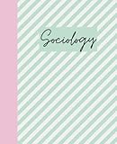 Sociology: Wide Ruled Notebook Perfect For Sociology Classes Notes - Cute Design Journal