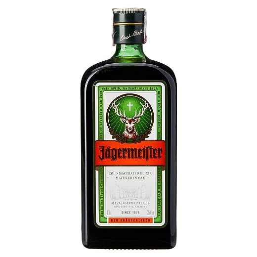 Licor, Jagermeister, Licores Herbais, 700 ml, Pacote de 1