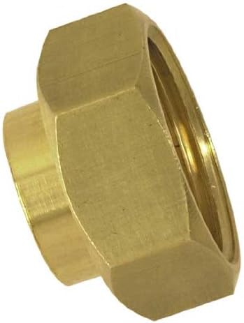 Boutt 2112164 Reducing Sleeve without Buttress Female 33 x 42 mm - 26 x 34 mm, Brass