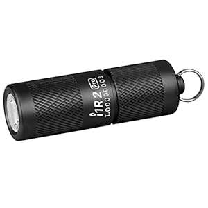 OLIGHT I1R 2 Pro EOS Keychain Torch 180 Lumens Twist-Switch LED EDC Flashlights Powered by USB Rechargeable Battery…