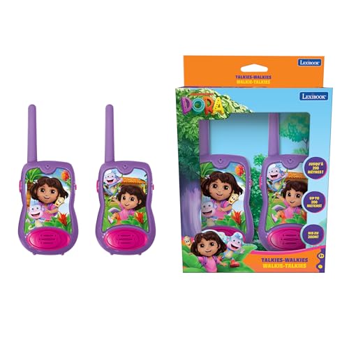 Talkie-Walkies rose Dora l'exploratrice Lexibook le cadeau idéal pour fille