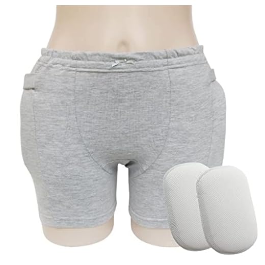 REHOOF Pantalones Protectores para Ancianos contra Fracturas De Cadera Protector Resistente A Caídas Cómodo Protección contra Choques Reducir El Dolor con Almohadilla De Protección Woman,M