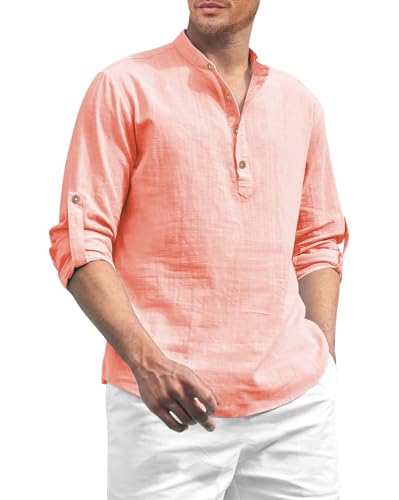 Image of Vida Loca Men Solid Cotton Blend Straight Kurta Shirt