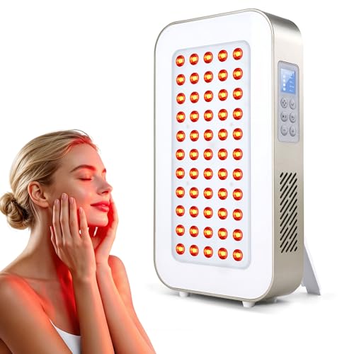 Red Light Therapy Panel with App Control 55 LEDs