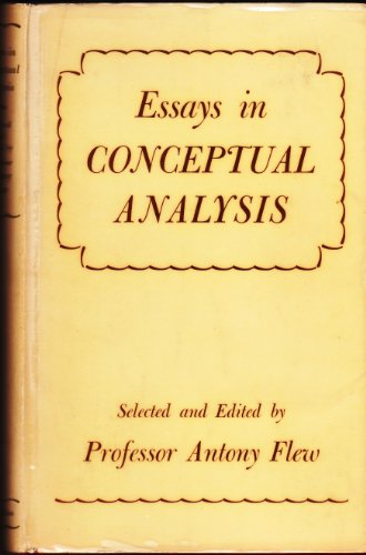 Essays in Conceptual Analysis 0333016130 Book Cover