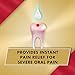Orajel 4X for Toothache & Gum Pain: Severe Cream Tube 0.33oz- From #1 Oral Pain Relief Brand